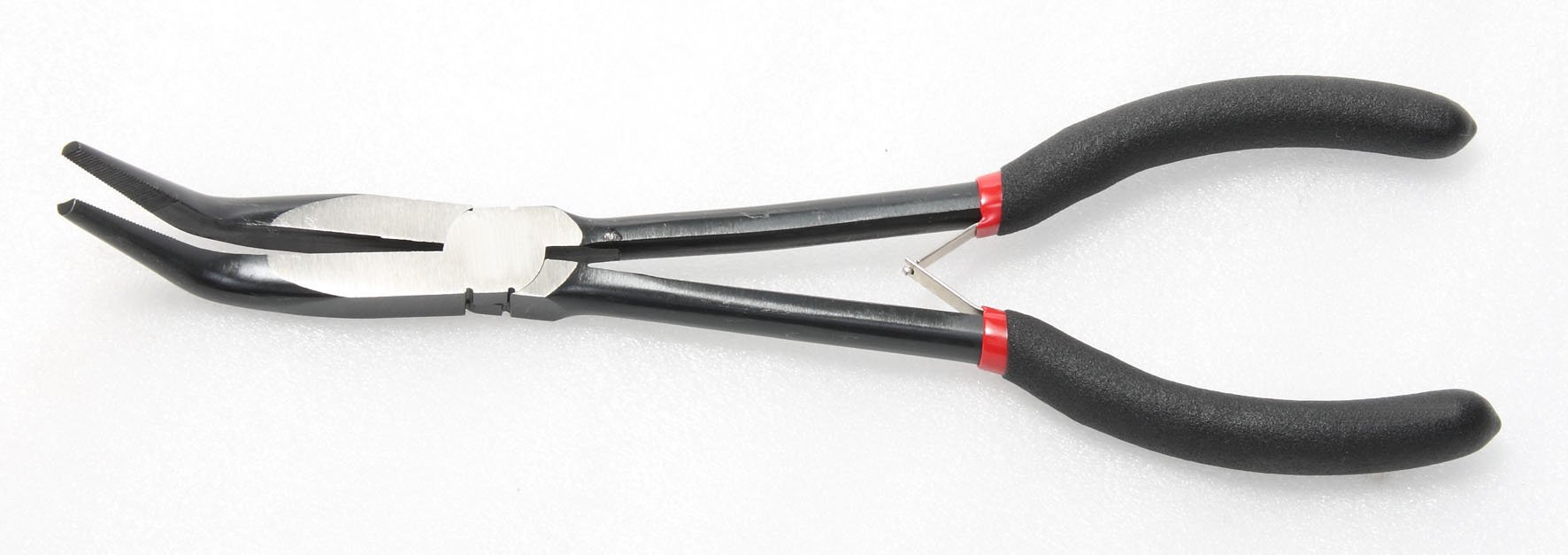 See larger image Long Reach Mini 45 Degree Bent Nose Pliers