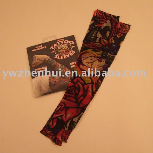 See larger image: sleeve tattoo tribal, Tattoo Panty-Hose, Tattoo Leggings, 