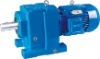 DL R series coaxial helical geared motors