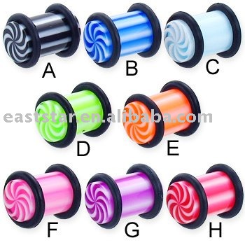 Payment is only released to the supplier after you confirm delivery. Learn more. See larger image: UV acrylic Plugs/Flesh tunnel--piercing body jewelry