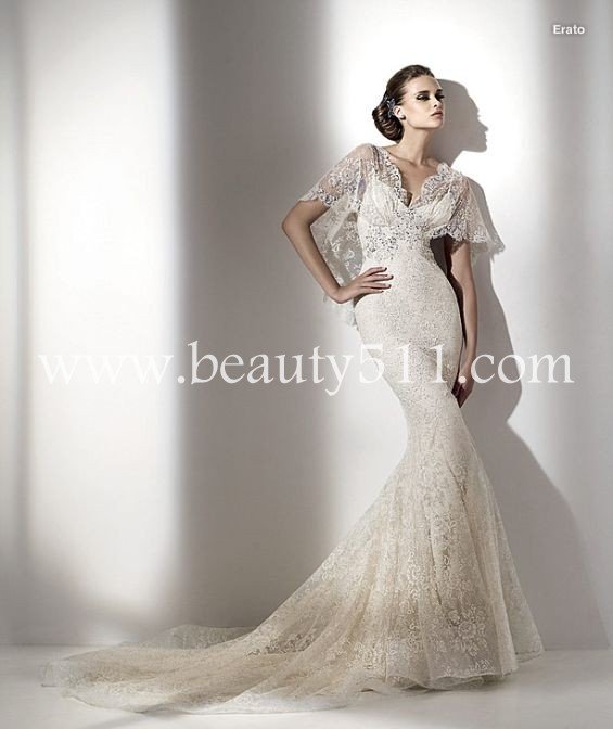 2010 excellent elie saab hot sale wedding dressbridal gown WDAH0102