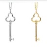 lovers key pendant necklace