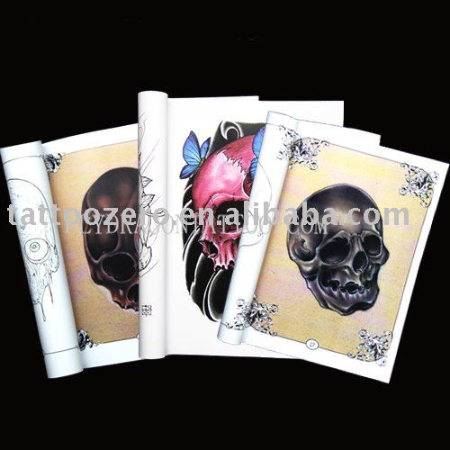 See larger image TATTOO FLASH SKULL SET BOOK Add to My Favorites