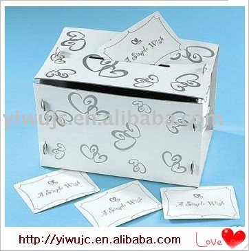 See larger image Fashionable Wedding Money Box JCO305 