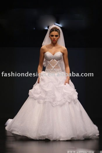 A057 Hot selling stylish lebanon wedding dress