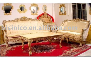 Living Room Coffee Tables on French Style Living Room Furniture  European Antique Sofa Sets  Three