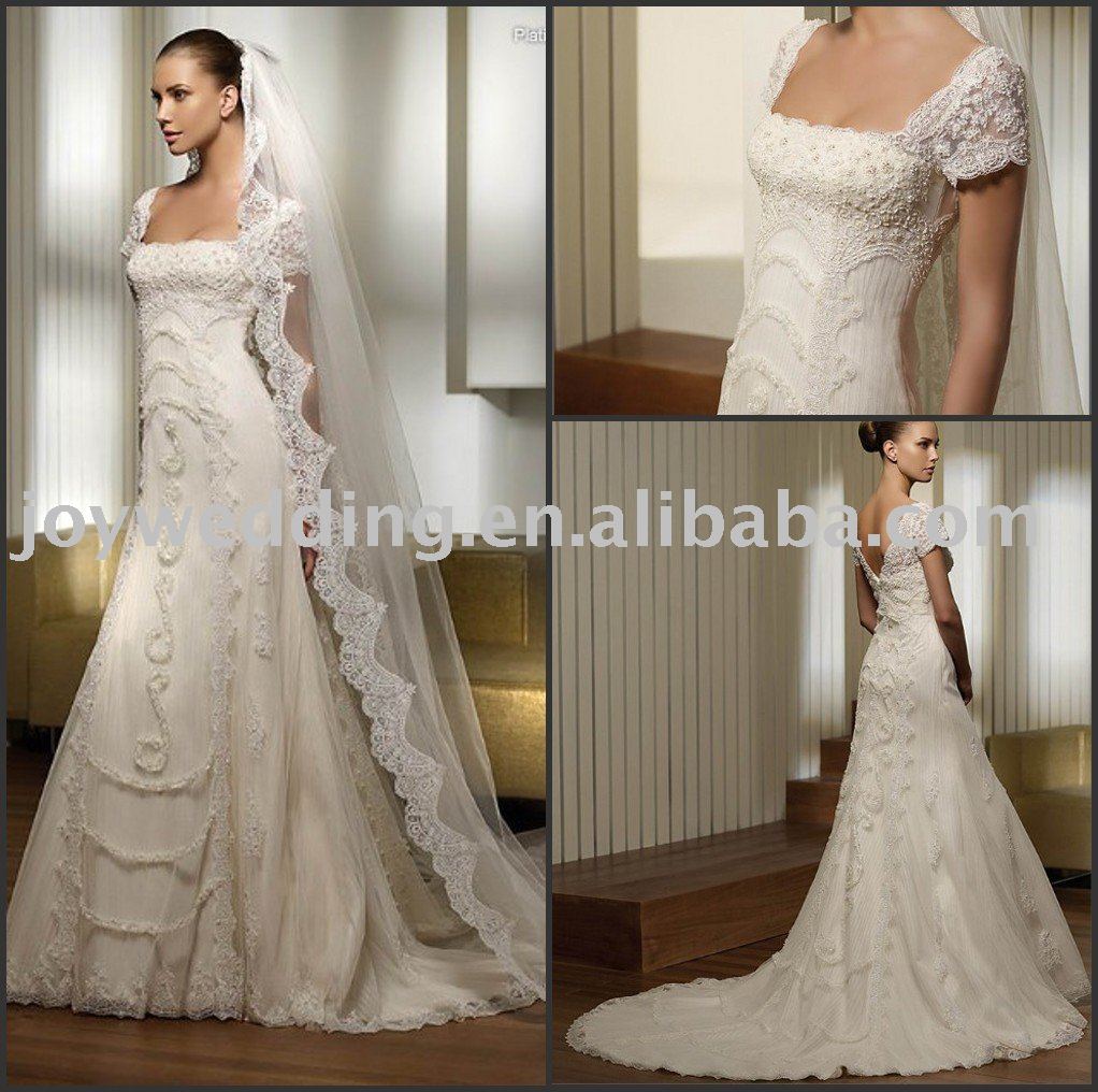 rose patterned lace ballroom wedding dresses