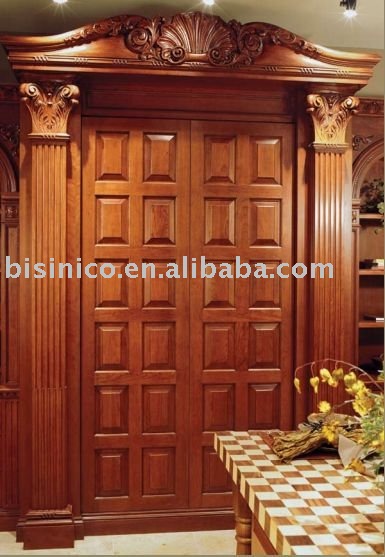 Hand Carved Wood Doors