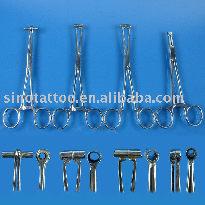 body piercing tools. Professional Body Piercing