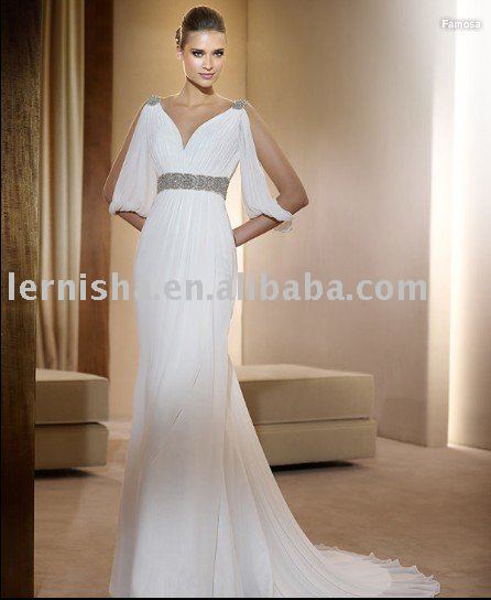 Stunning popular elegant wedding dress LFS1028