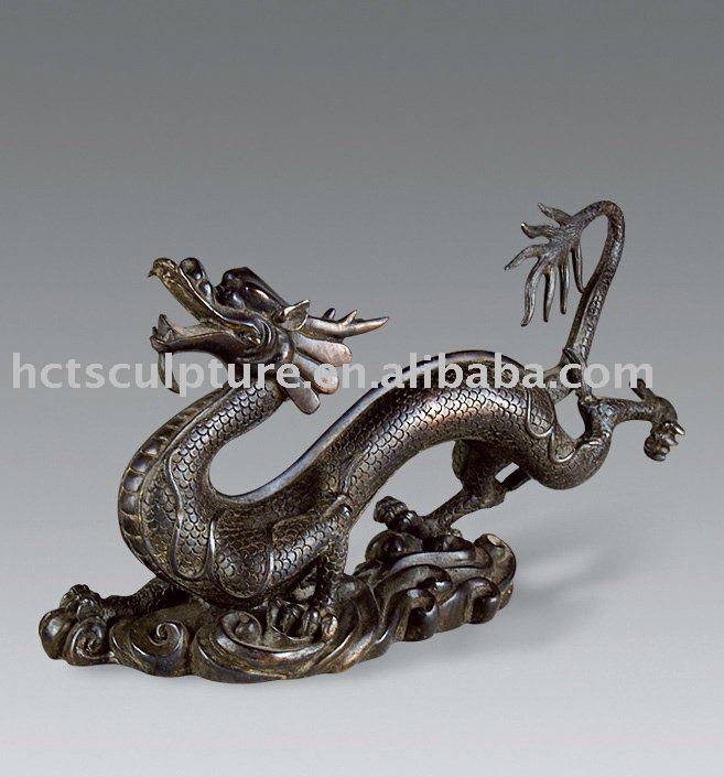See larger image Chinese dragon sculpture