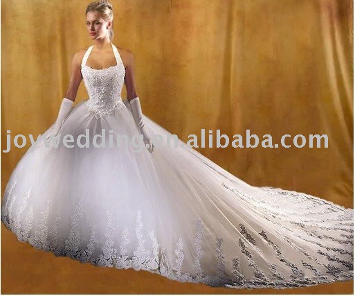 big white wedding dress