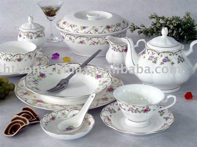 75pcs bone china dinner set - PollinG Of Life Style Comp For FEb 2013