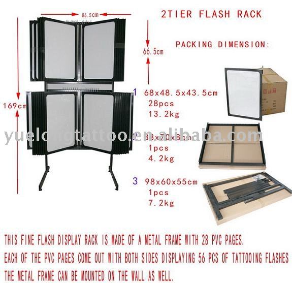 See larger image: the top Tattoo Flash Rack(Twin Tiers). Add to My Favorites. Add to My Favorites. Add Product to Favorites; Add Company to Favorites