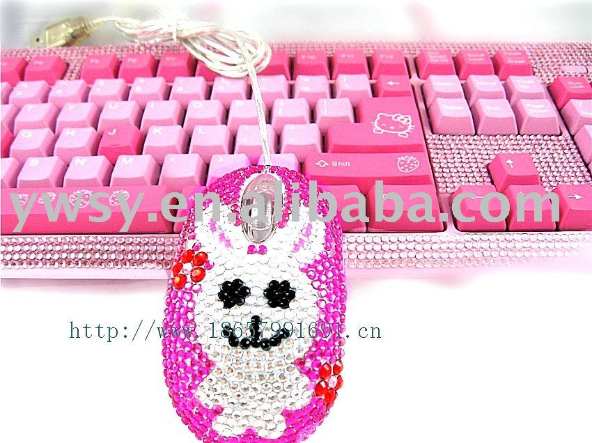 jeweled computer mouse-Cartoon computer mouse cartoon. jeweled computer mouse-Cartoon