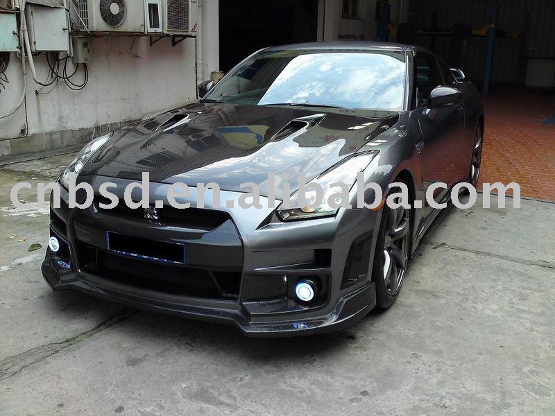 bodykit for the Nissan GTRR35 of the Carbon fiber