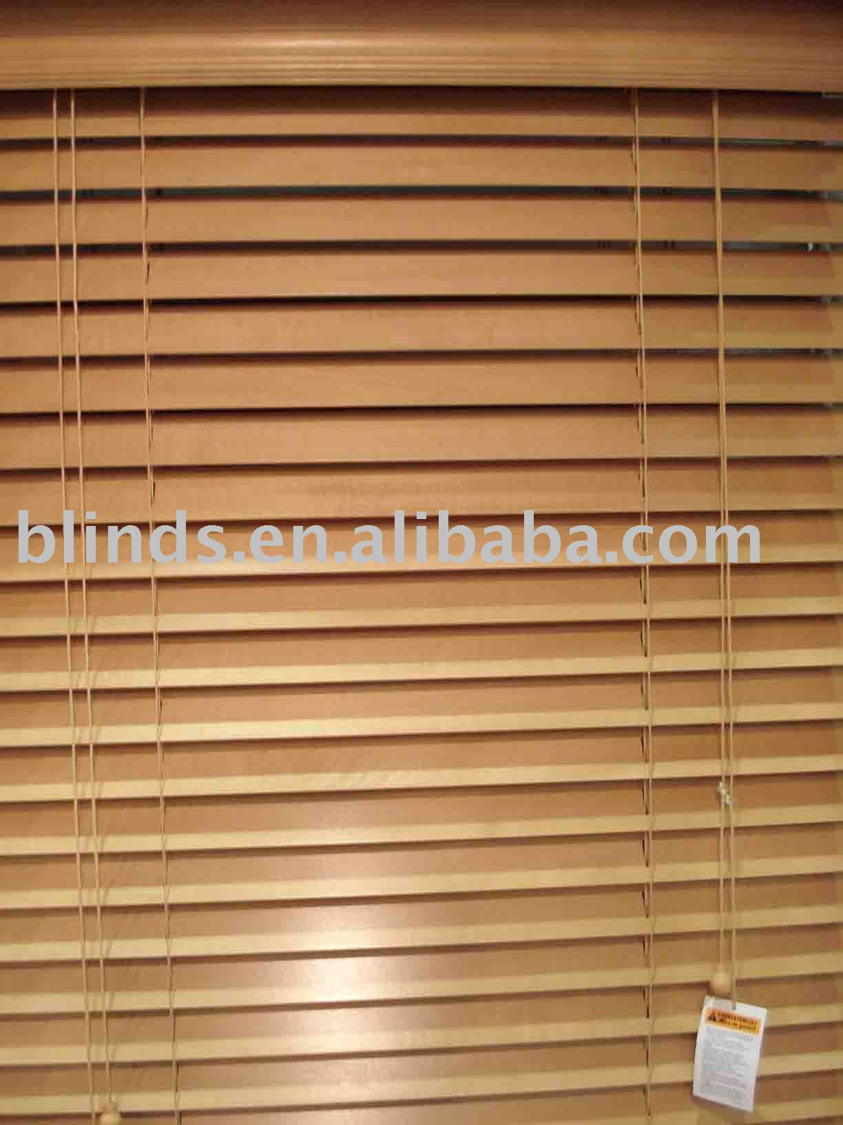 WOOD BLINDS