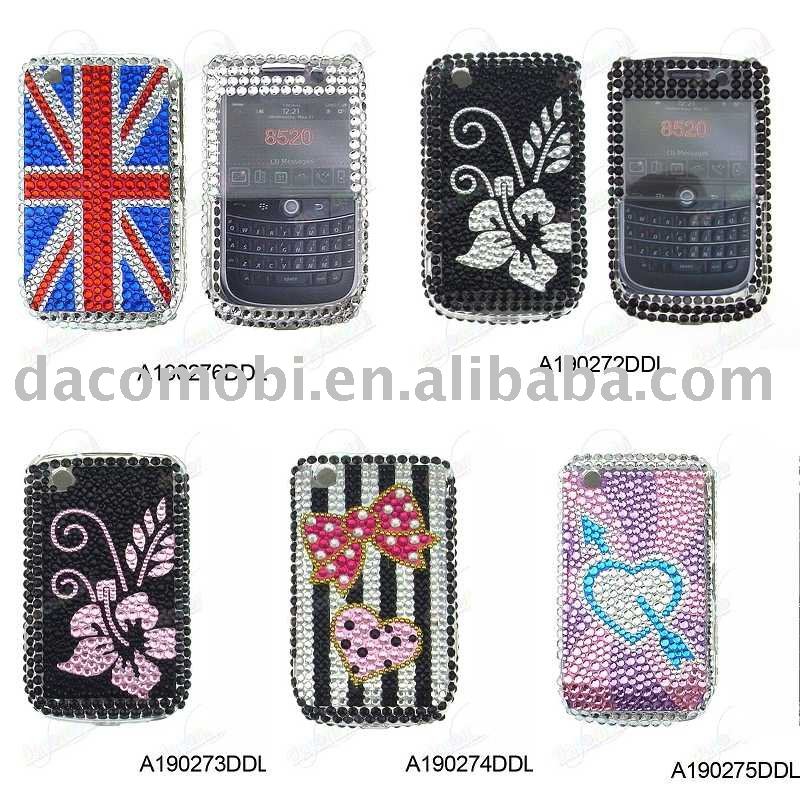 blackberry 8520 curve covers. Curve. Bling Crystal Lily