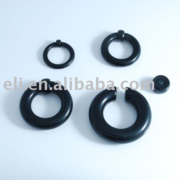 See larger image: Body piercing jewelry, ball closure ring, BCR