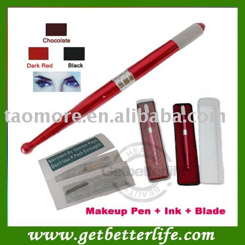 See larger image: Permanent makeup Manual pen Tattoo Permanent Makeup Pen 