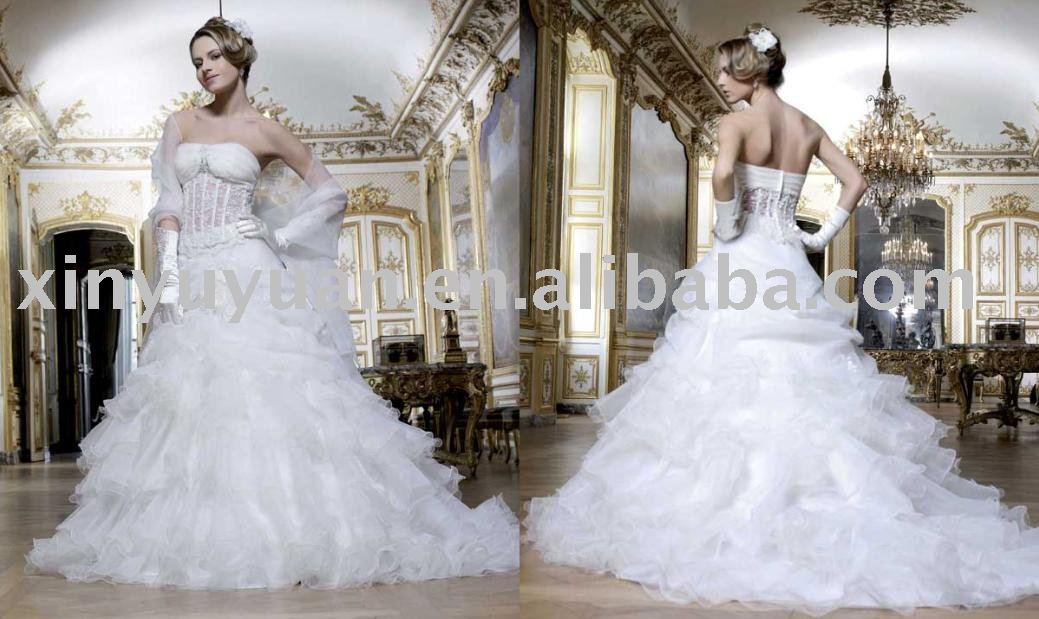 sexy lace strapless wedding dress tiered ruffles white wedding dress sexy lace strapless wedding dress tiered ruffles white wedding dress