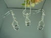 silver charms jewelry sets &s7