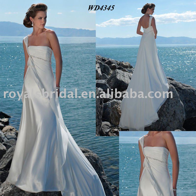 2011 Latest Beach Wedding Dress designs