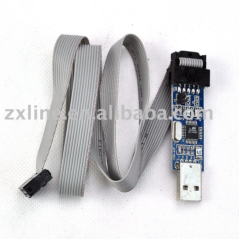 See larger image: USB ISP 51 AVR Programmer Download Adapter