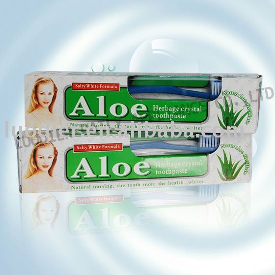 aloe toothpaste