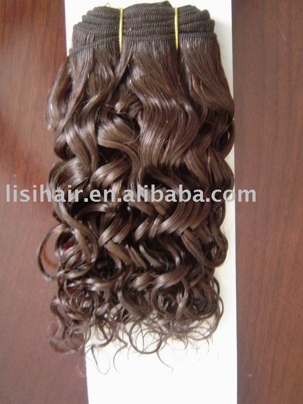 curly hair with extensions. Indian curly hair