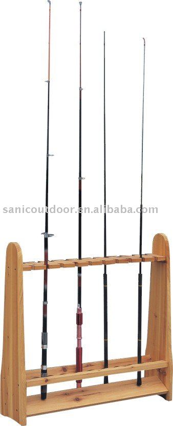 fishing pole rack. Fishing holder/Fishing Rod