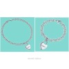 &s27 Heart locks pendants --silver jewelry sets