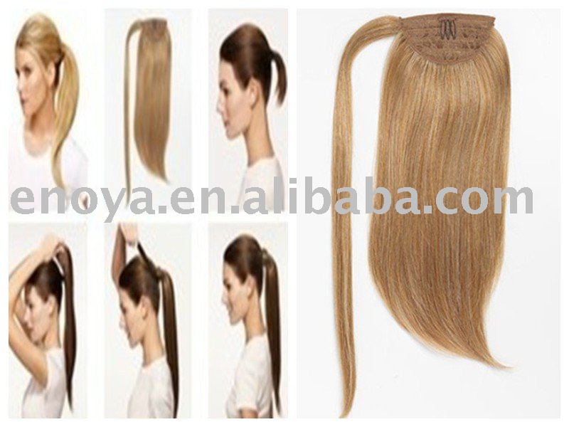 Human Hair Ponytail Extensions