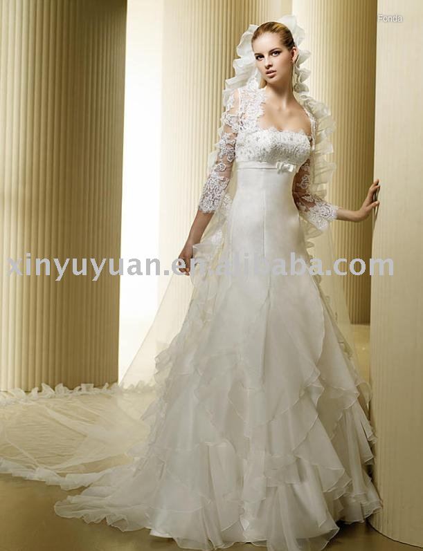snow white fairy from the dreamland in wedding dress with bridal veil LSW 