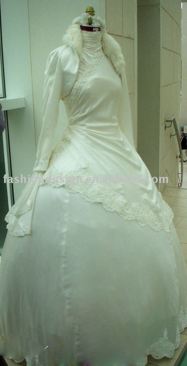 VH1155 long sleeve ball gown