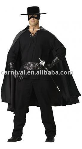 See larger image ADULT MEN'S ZORRO cosplay costumes BSMC0140 