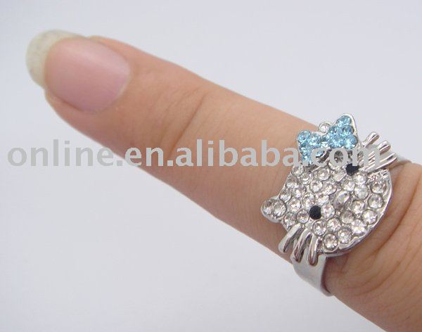Hello Kitty jewelry ring