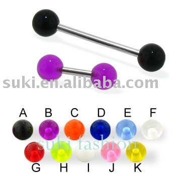 See larger image: Body Piercing Jewelry, Tongue Ring. Add to My Favorites