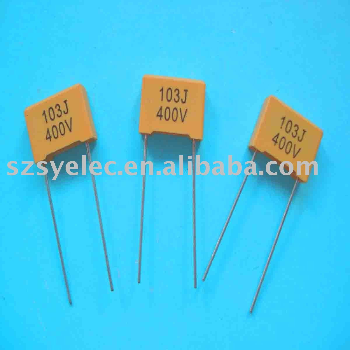 Metallized polyester film x2 emi suppression capacitor box t