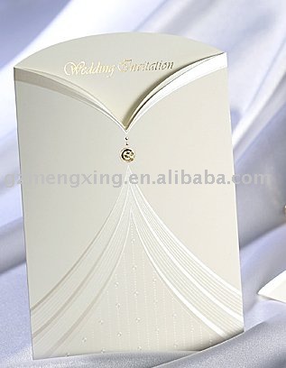 See larger image South korean style wedding invitationsPA201