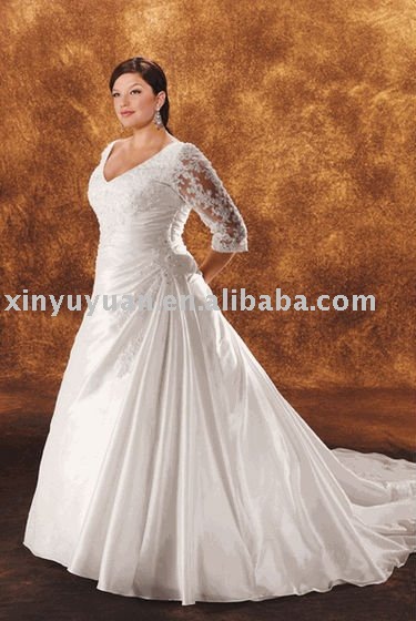 2011 long sleeves modest and vintage wedding dresses BPW009
