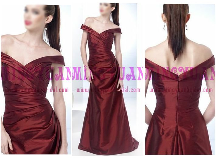 Taffeta Evening Dress