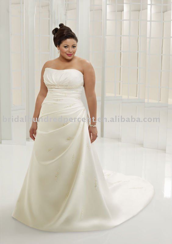 designer dresses cheap on Plus Size Wholesale Cheap Designer Wedding Dress Gown Zlwb