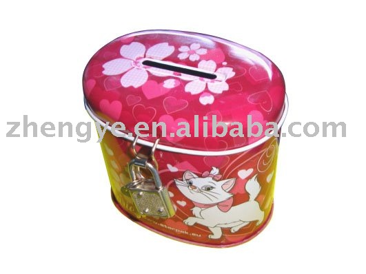 tin coin bank