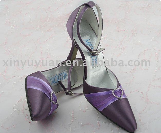 2011 modest China summer couture grape wedding shoes BWS012