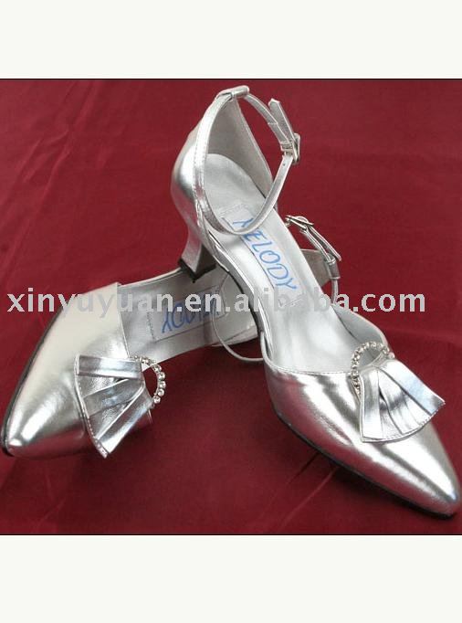 vintage and classic China custom summer wedding shoes BWS019