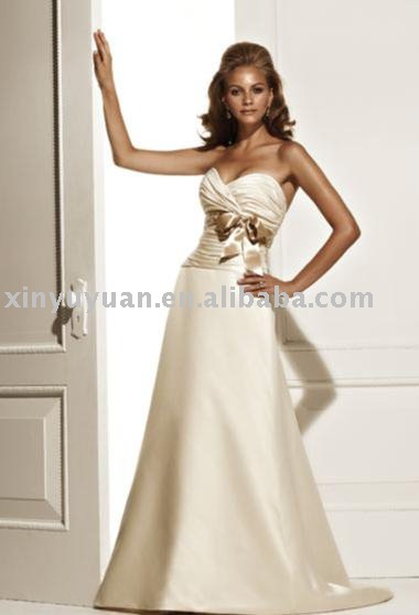 elegant and perfect 2011 vintage casual wedding gowns with ribbon MIW040