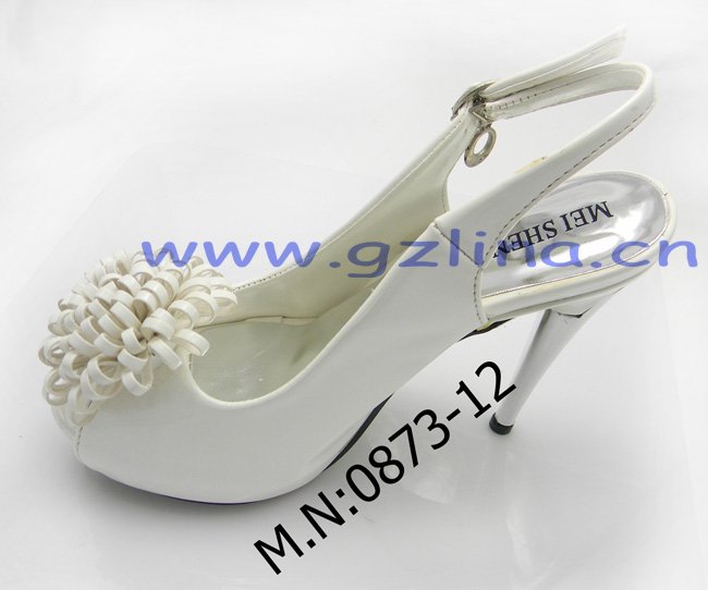 2011 the hottest and top design lady wedding shoe