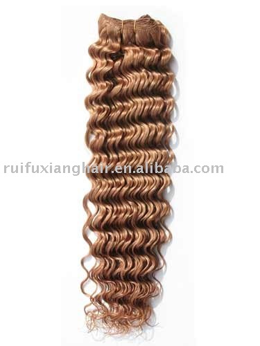 weave hair color 33. Human hair extension Deep