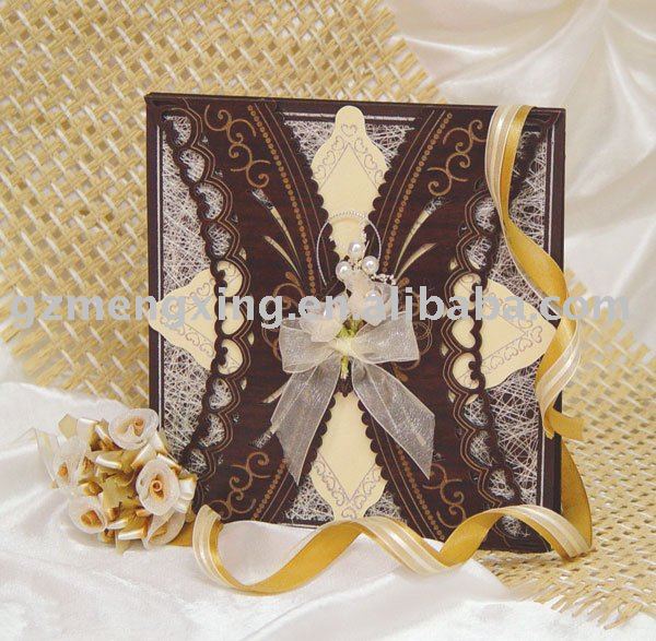 See larger image Wood wedding invitations WN027